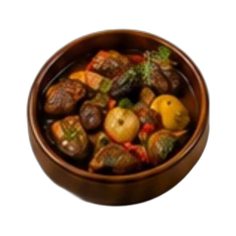 Տավարի խաշլամա սմբուկով