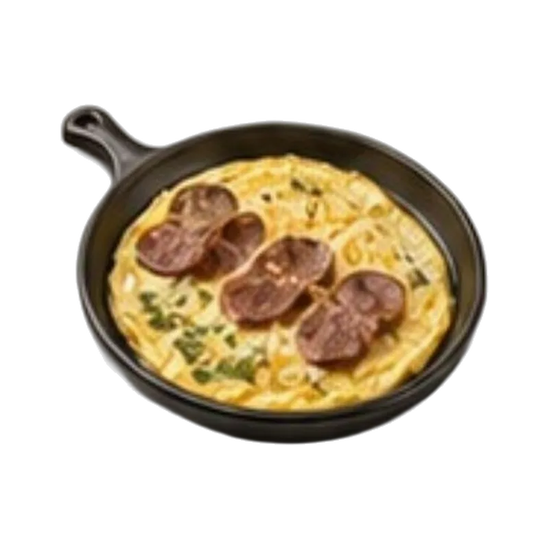 Ձվածեղ բաստուրմայով